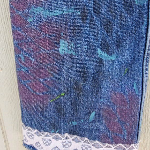 Magnolia Pearl style Jeans Handcrafted one of a kind Jeans - Picture 5 of 12